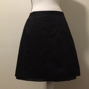 *NEW* Ann Taylor black a-line skirt